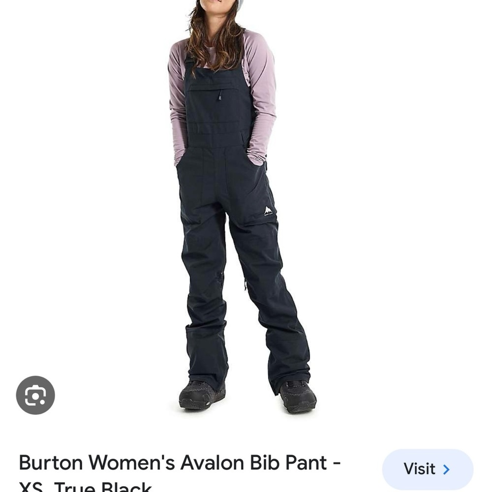 Women's Burton Avalon Bib Pant Black M